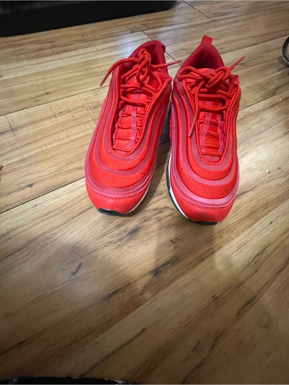 Nike Red Men's Athletic Running Shoes